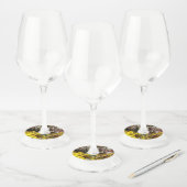 アーティストのパレット#1 ワイングラスタグ (セット)