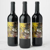 アーティストのパレット#1 ワインラベル (ボトル)