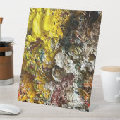 アーティストのパレット#1 台座サイン (インサイチュ)