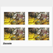 アーティストのパレット#1 長方形シール (シート)