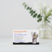 アーティストのプロファイルカード名刺 名刺 (スタンド正面)