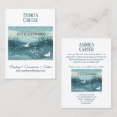 アーティストのペインター・プロモーション 名刺 (正面/裏面)