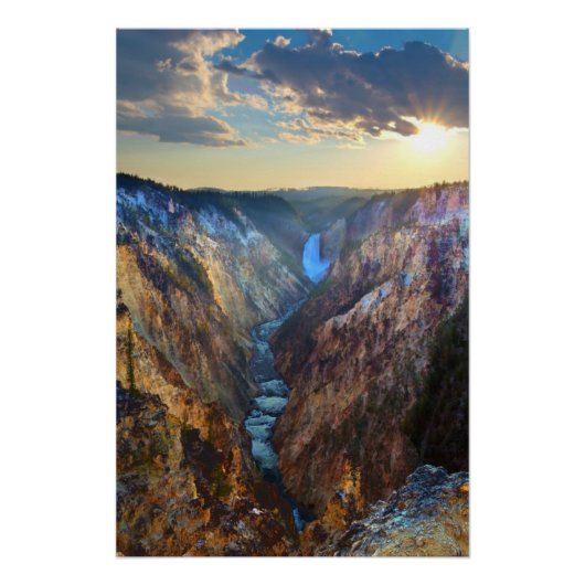 アーティストのポイントから下位滝 ポスター (正面)