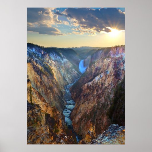 アーティストのポイントから下位滝 ポスター (正面)