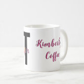 アーティストのユーモア、コーヒーは水絵を描ではないおもしろい コーヒーマグカップ (正面右)