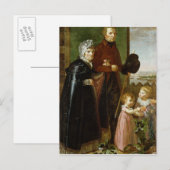アーティストの両親， 1806 ポストカード (正面/裏面)