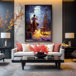 アーティストの光 – 表現のスタジオモーメント ポスター