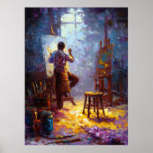 アーティストの光 – 表現のスタジオモーメント ポスター (正面)