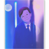 アーティストの写真 シール (正面)