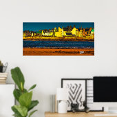 アーティストの印象Elie Fife Scotland ポスター (ホームオフィス)