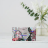 アーティストの名刺-カスタマイズ可能 名刺 (スタンド正面)