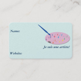 アーティストの名刺 名刺