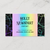 アーティストの名刺 名刺 (正面)