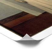 アーティストの妹マルゲライト・クノフのポートレート ポスター (角)