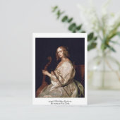 アーティストの妻メアリー・ルースヴェン ポストカード (スタンド正面)