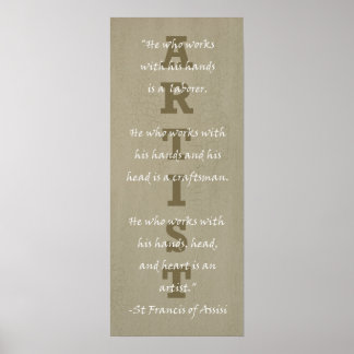 アーティストの定義 ポスター