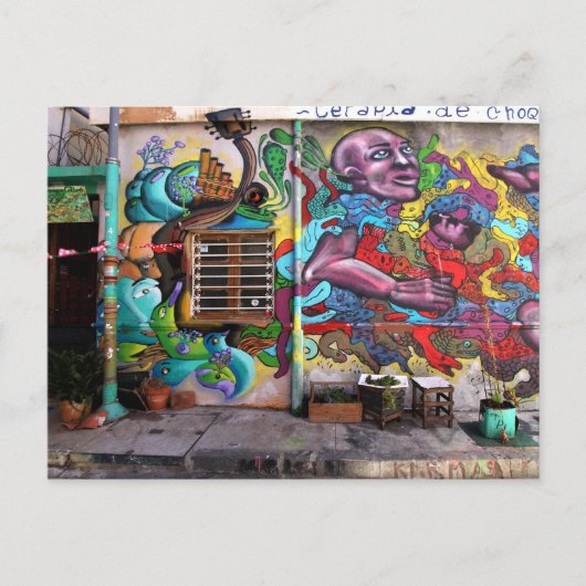 アーティストの手 ポストカード (正面)