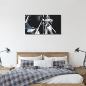 アーティストの未来の宇宙探索の概念 キャンバスプリント (インサイチュ (寝室))