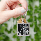 アーティストの未来の宇宙探索の概念 キーホルダー (手)