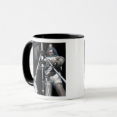 アーティストの未来の宇宙探索の概念 マグカップ (正面左)