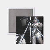 アーティストの未来の宇宙探索の概念 マグネット (正面/裏面)