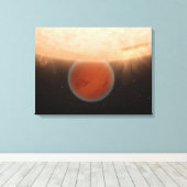 アーティストの概念 キャンバスプリント (インサイチュ (ウッドフロア))