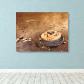 アーティストの概念 キャンバスプリント (インサイチュ (ウッドフロア))