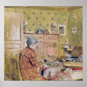 アーティストの母が朝食を取る， 1899-1904 ポスター (正面)