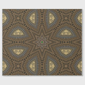 アーティストの民族パターン ラッピングペーパー (フラット)