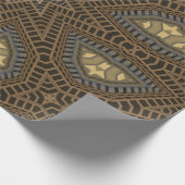 アーティストの民族パターン ラッピングペーパー (角)