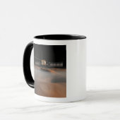 アーティストの火星宇宙船の表現考え方 マグカップ (正面左)