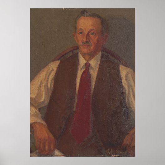 アーティストの父 – クラネクポートレート(1942) ポスター (正面)