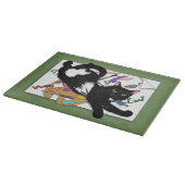 アーティストの猫 カッティングボード (角)