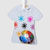 アーティストの職業 オーナメント (正面)