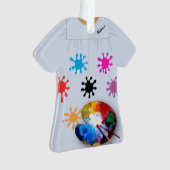 アーティストの職業 オーナメント (正面)