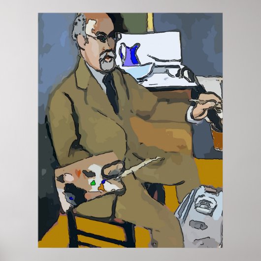 アーティストの自画像 ポスター (正面)