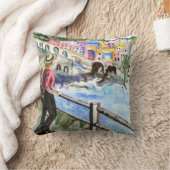 アーティストの装飾用クッション- ECLECTICデザイン – ギフト クッション (ブランケット)