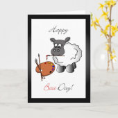 アーティストの誕生日案内カード カード (黄色い花)