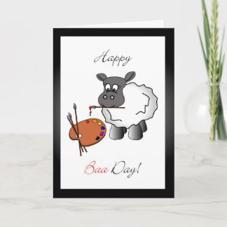 アーティストの誕生日案内カード カード