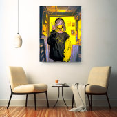 アーティストの部屋アートパネル｜寿司娘 GenerativeAI キャンバスプリント