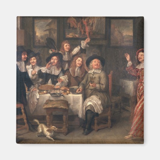 アーティストの食事 マグネット (正面)