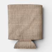 アーティストの麻のキャンバス:粗いテクスチャ 缶クーラー (裏面)