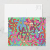 アーティストはがきレトロフラワーズ ポストカード (正面/裏面)