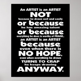 アーティストは…ポスター ポスター