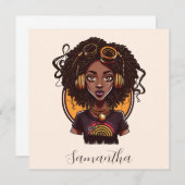 アーティストアフロウーマン (正面/裏面)