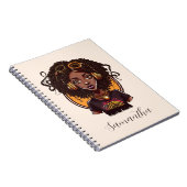 アーティストアフロウーマン ノートブック (右側)