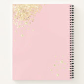 アーティストアポイントメントログまたはビジネスノートブックの作成 ノートブック (裏面)