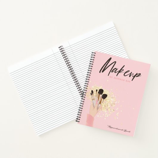 アーティストアポイントメントログまたはビジネスノートブックの作成 ノートブック (内部)