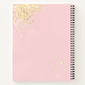 アーティストアポイントメントログまたはビジネスノートブックの作成 ノートブック (裏面)