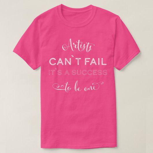 アーティストアートスケッチ Tシャツ (デザイン正面)